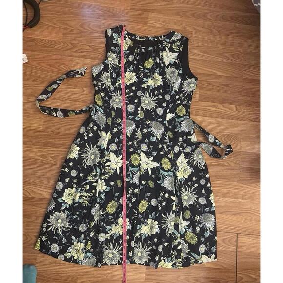 Jones New York Floral Dress Size 10 - Picture 6 of 10